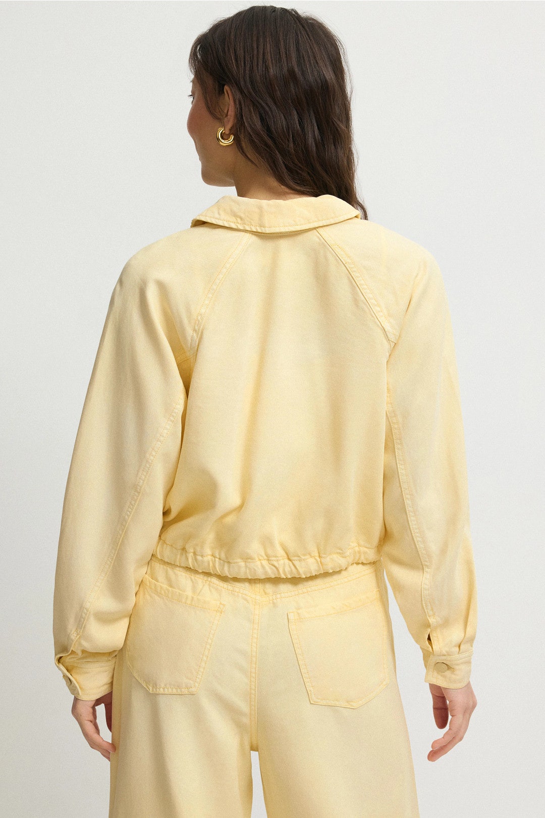 Yellow Lounge Denim Jacket by Splendid 2