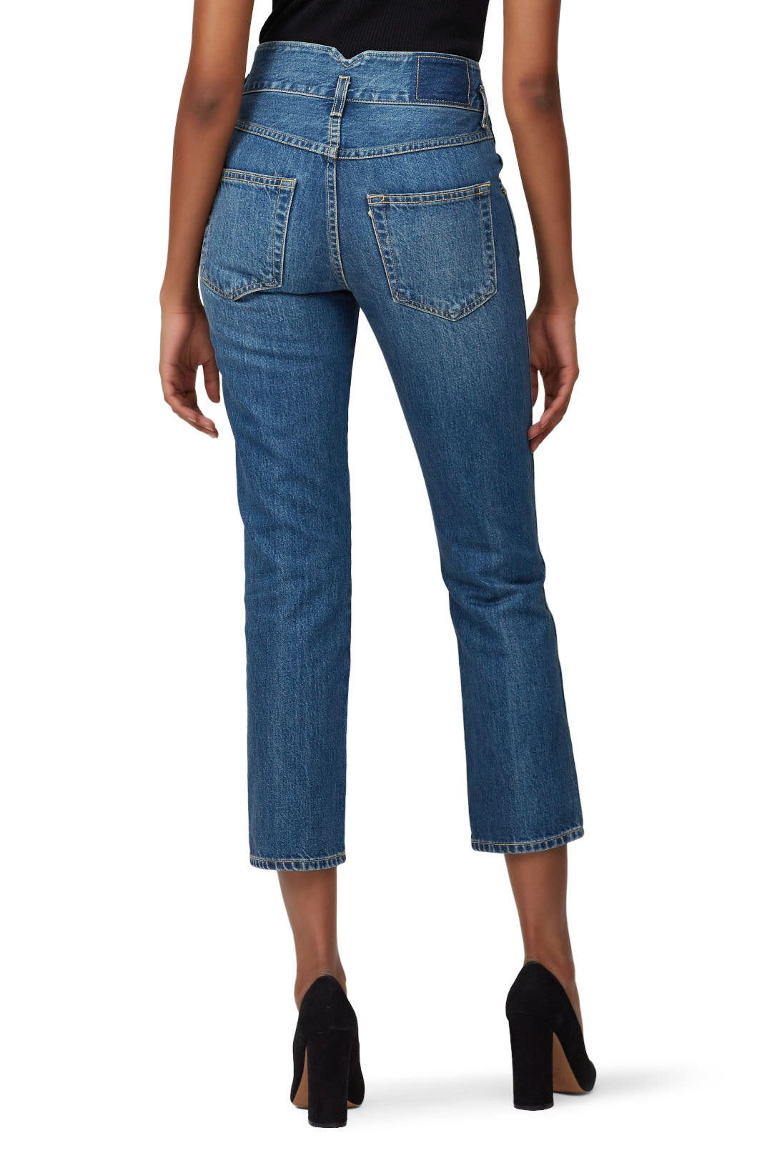 Tulip High Rise Slim Fit Jeans by AMO 2