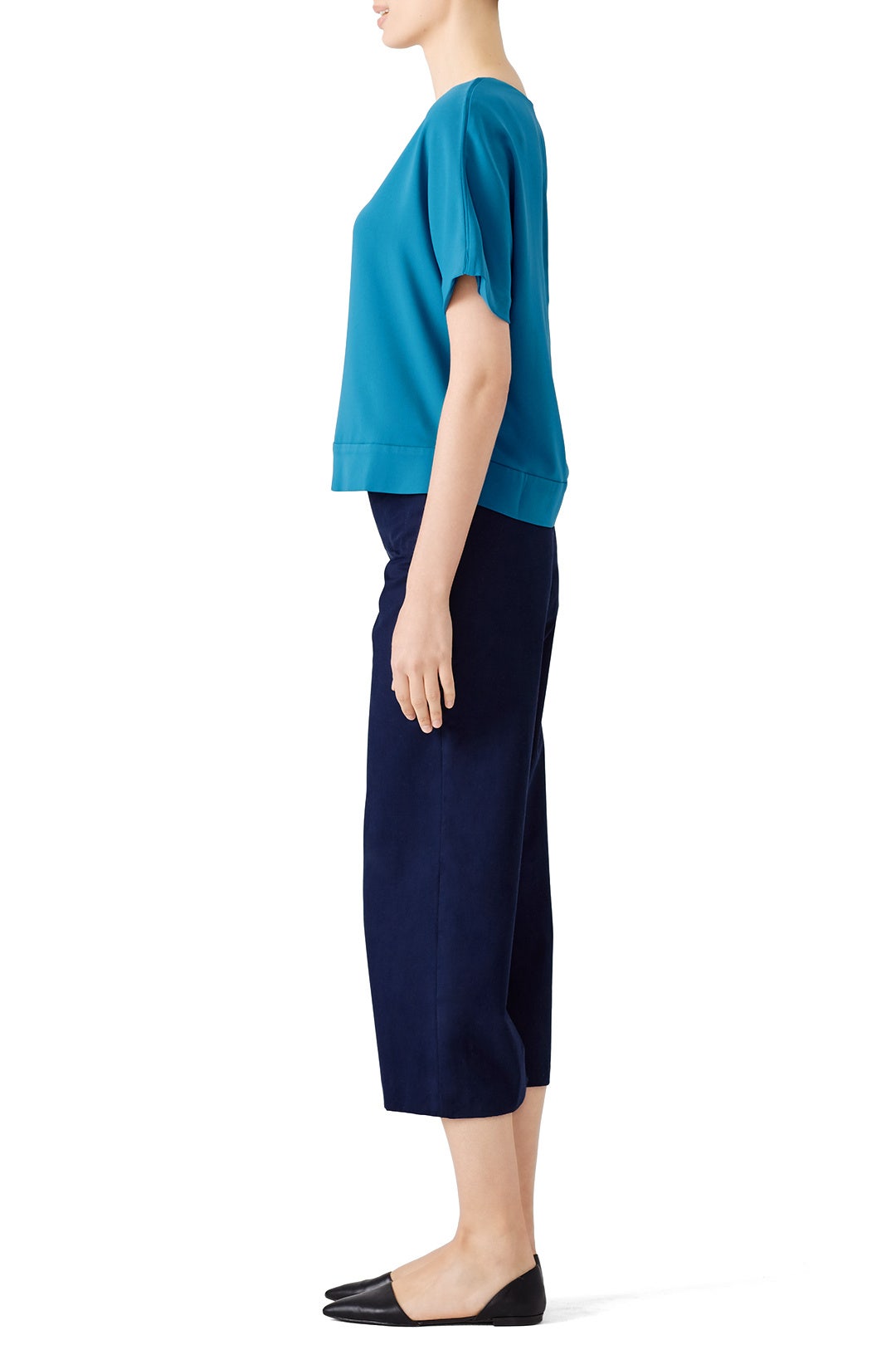 Cerulean Vera Blouse by Cooper & Ella 2