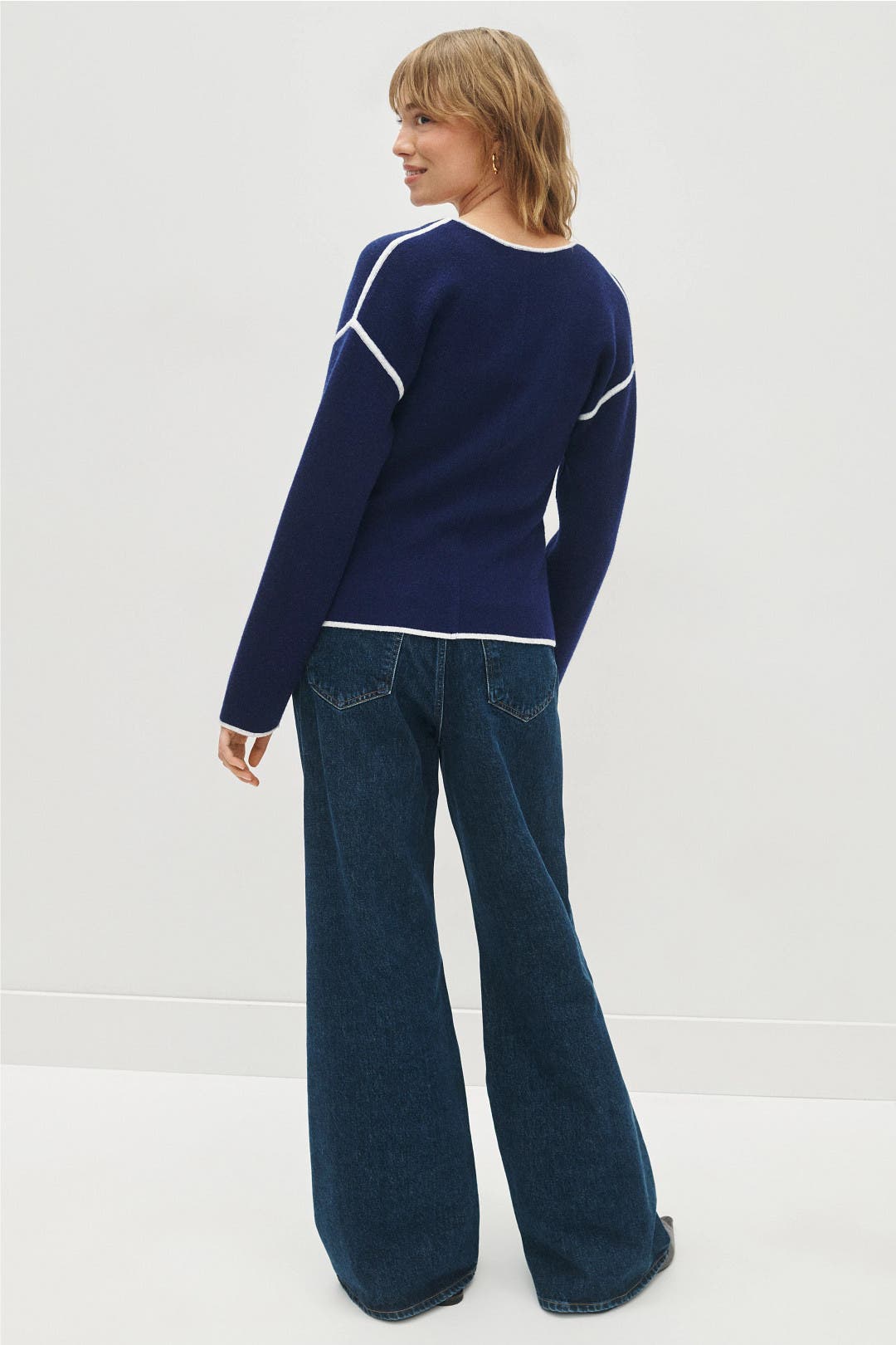 V Neck Double Faced Cardigan by Derek Lam 10 Crosby x RTR | Rent