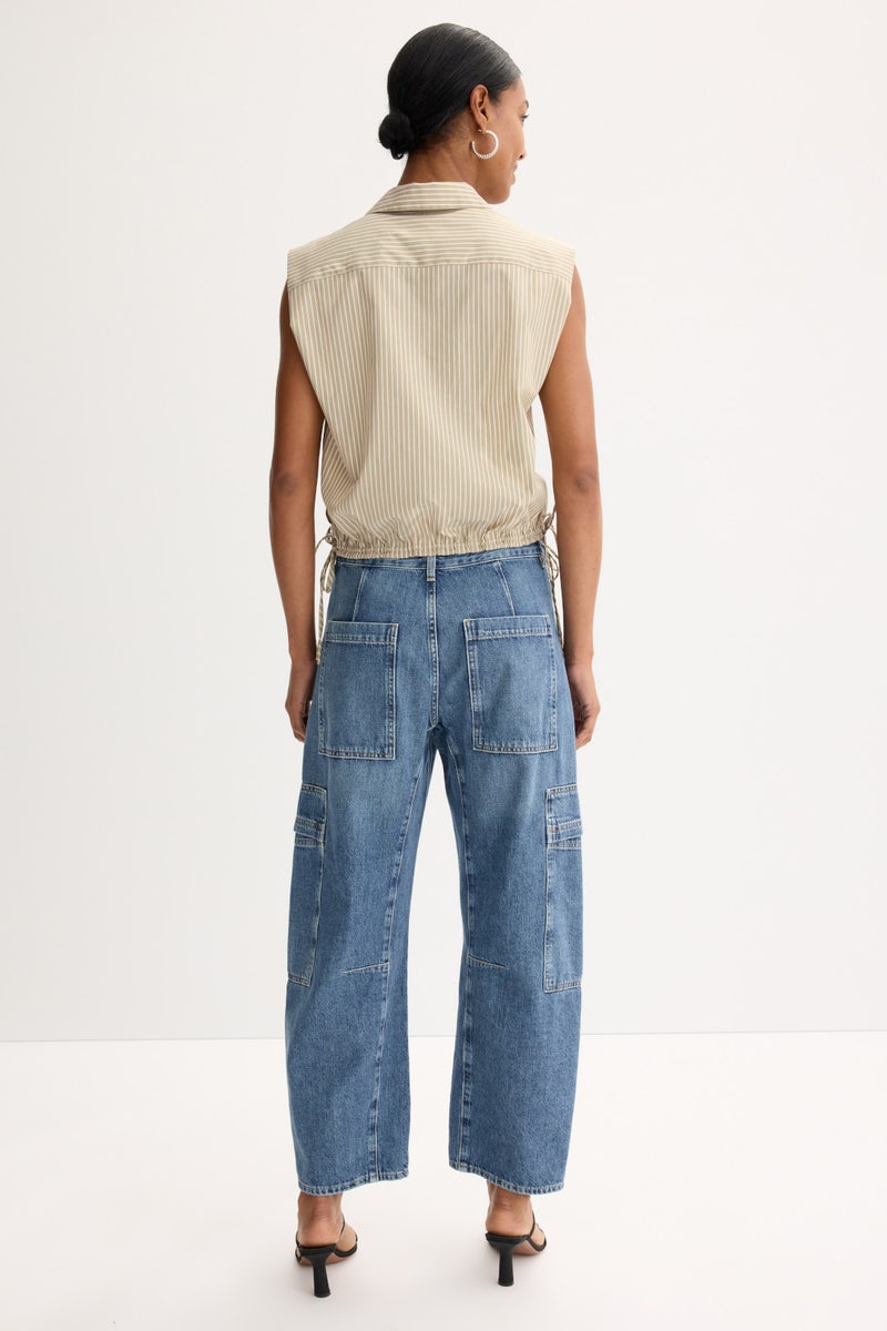Fiona Stripe Sleeveless Top by rag & bone - Photo 2