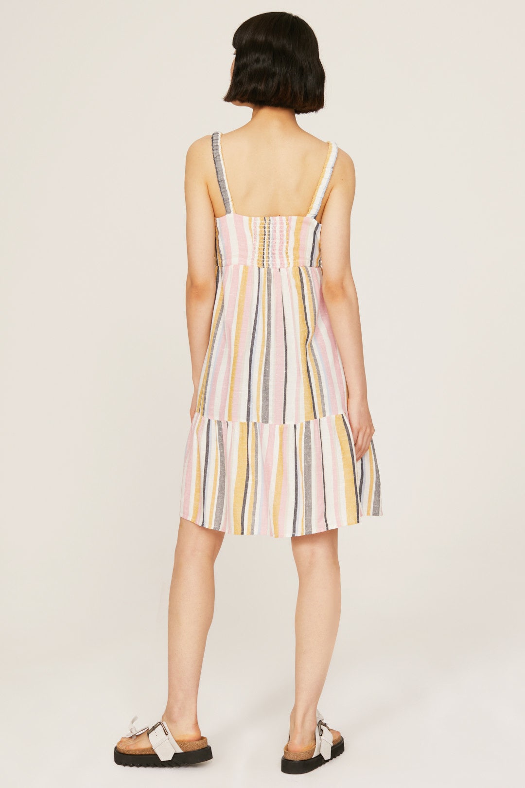 October Stripe Maternity Dress by Seraphine 2