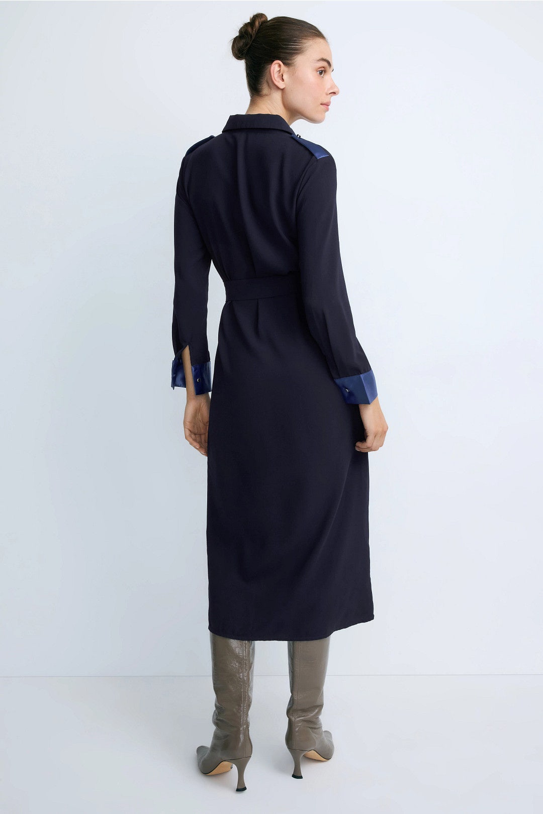 Gara Midi Shirt Dress