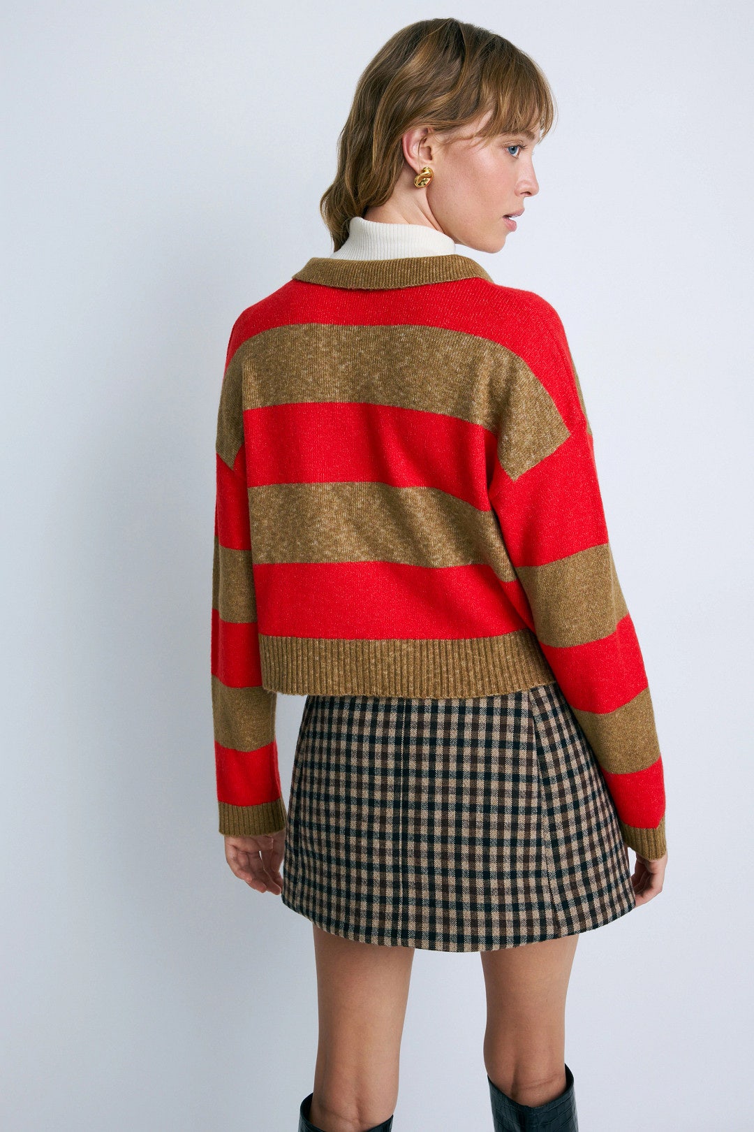 Wyatt Robbie Rugby Sweater by Central Park West 2