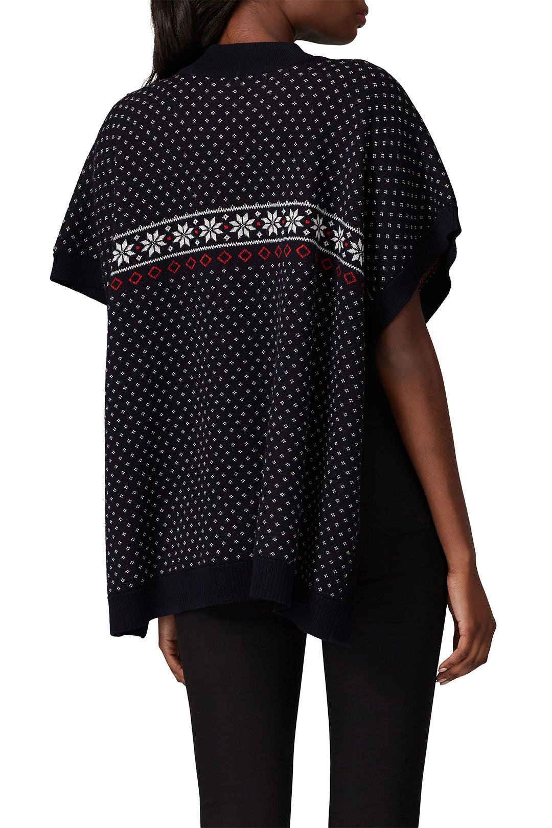 Fair Isle Poncho by Draper James 1