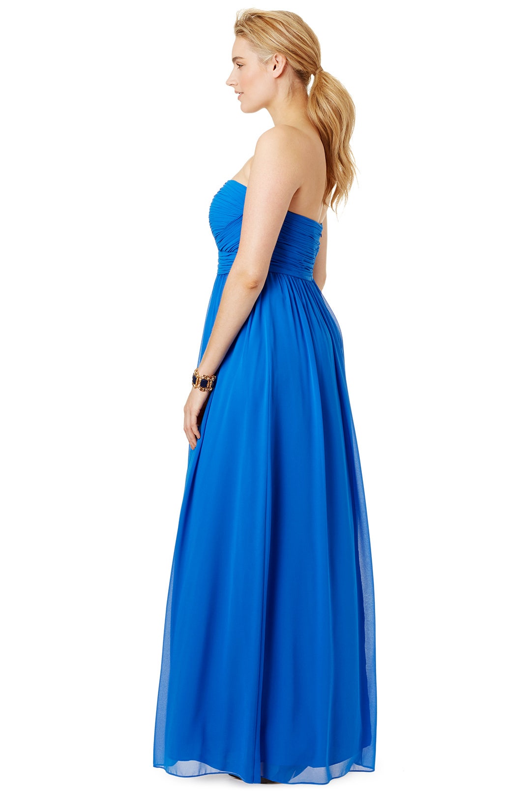 Blue Athena Gown by Donna Morgan 1