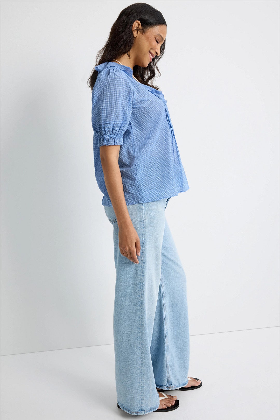 Plaid Lou Lou Blouse by HATCH 1