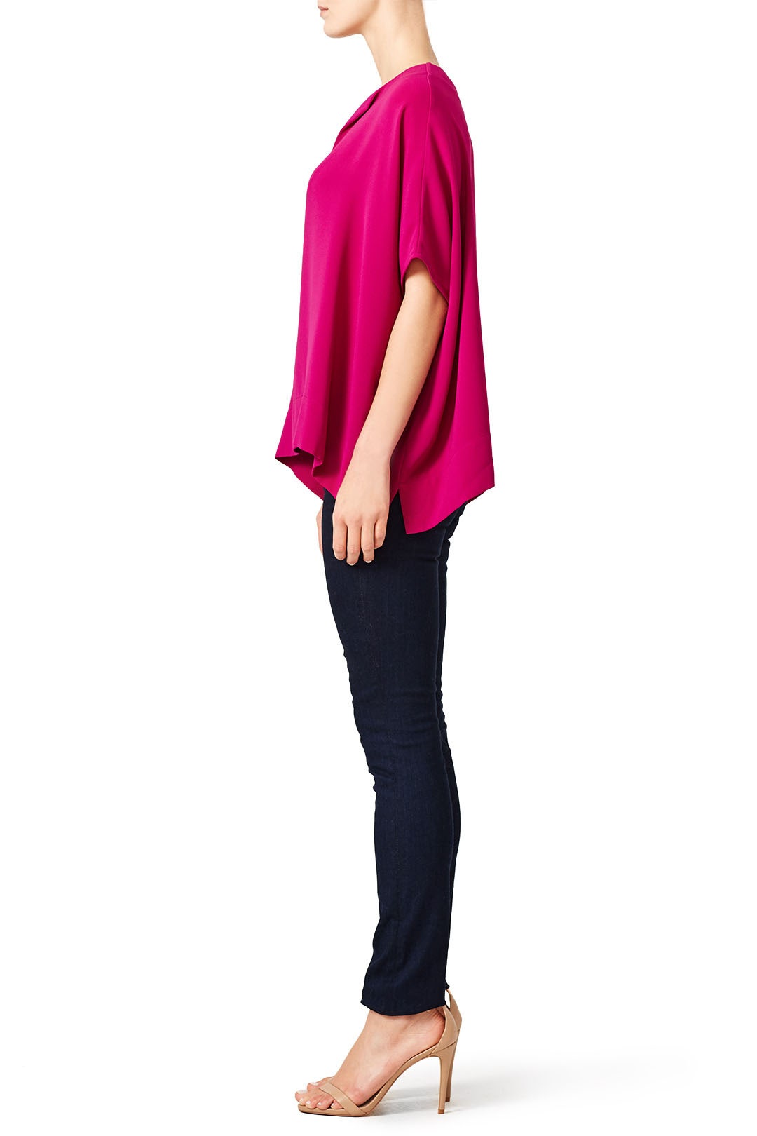 Magenta Kora Top by Diane von Furstenberg 1