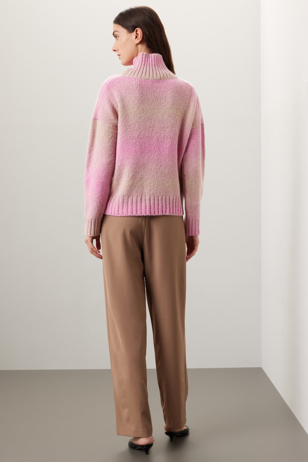 MAJE 売れ筋商品|||マージュ ニット&セーター アウター レディース Sweaters Pink Pink Stripe Sweater by Maje | Rent the Runway