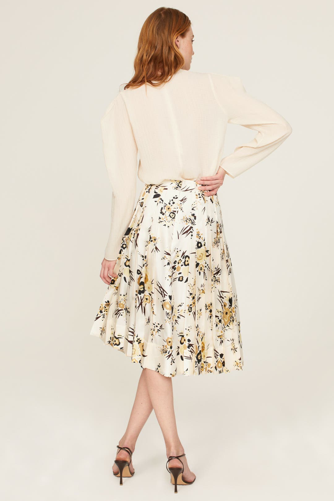 シルクスカート★送料関税込み★Tory Burch★PLEATED SILK SKIRT 送料&関税込み☆Tory Burch☆PRINTED SILK PLEATED SKIRT シルク