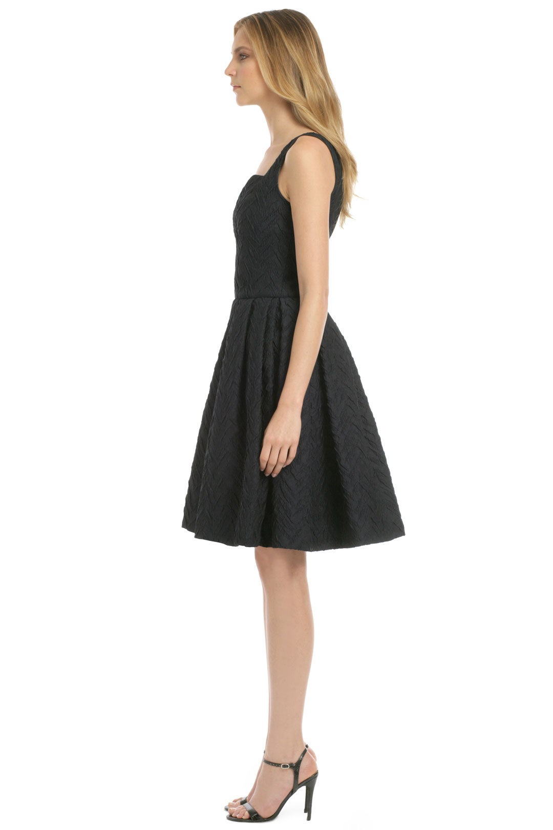 Navy Metropolitan Club Dress by Carolina Herrera 2