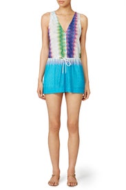 Sea Weave Romper by Missoni