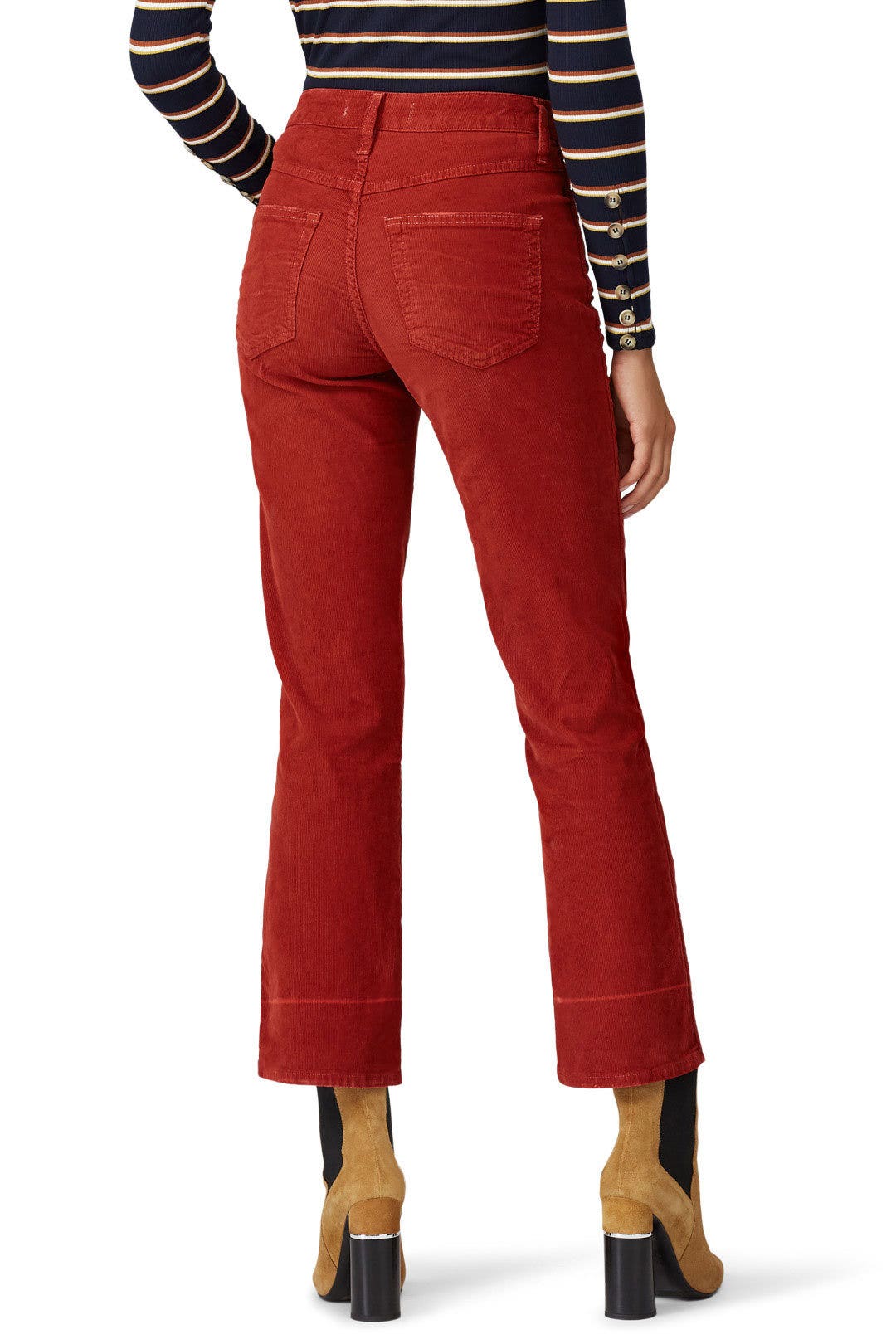 Bella Corduroy High Rise Pants by AMO 1