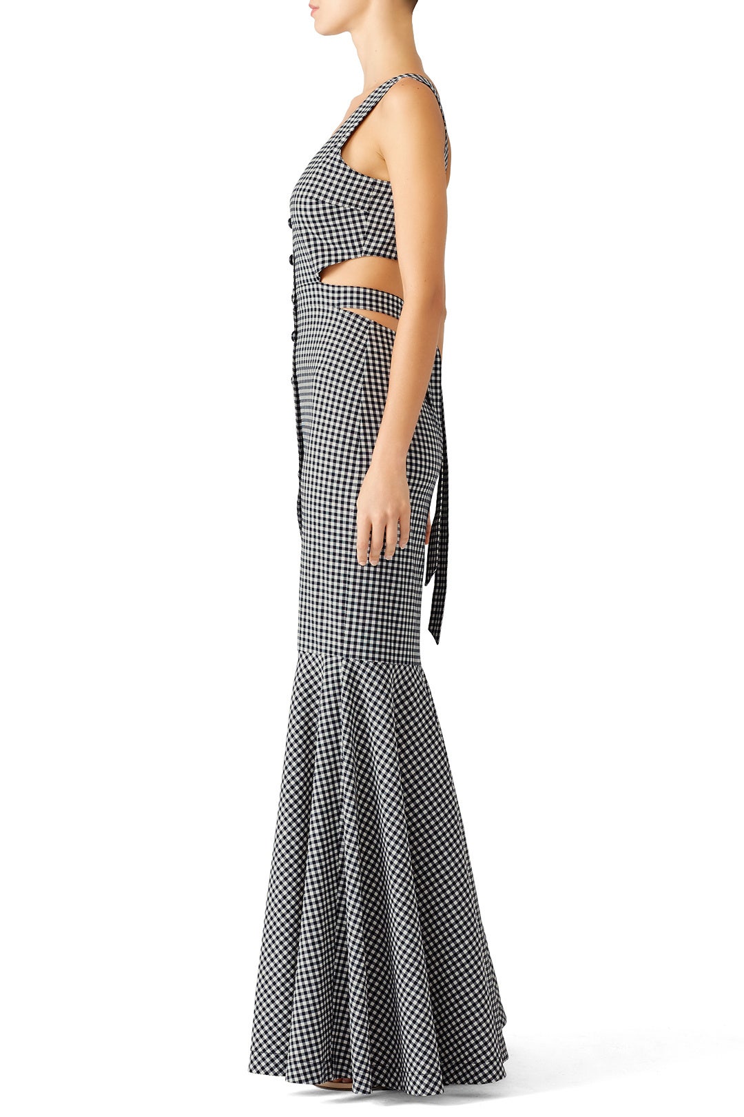Judith Gingham Maxi by Marissa Webb 2