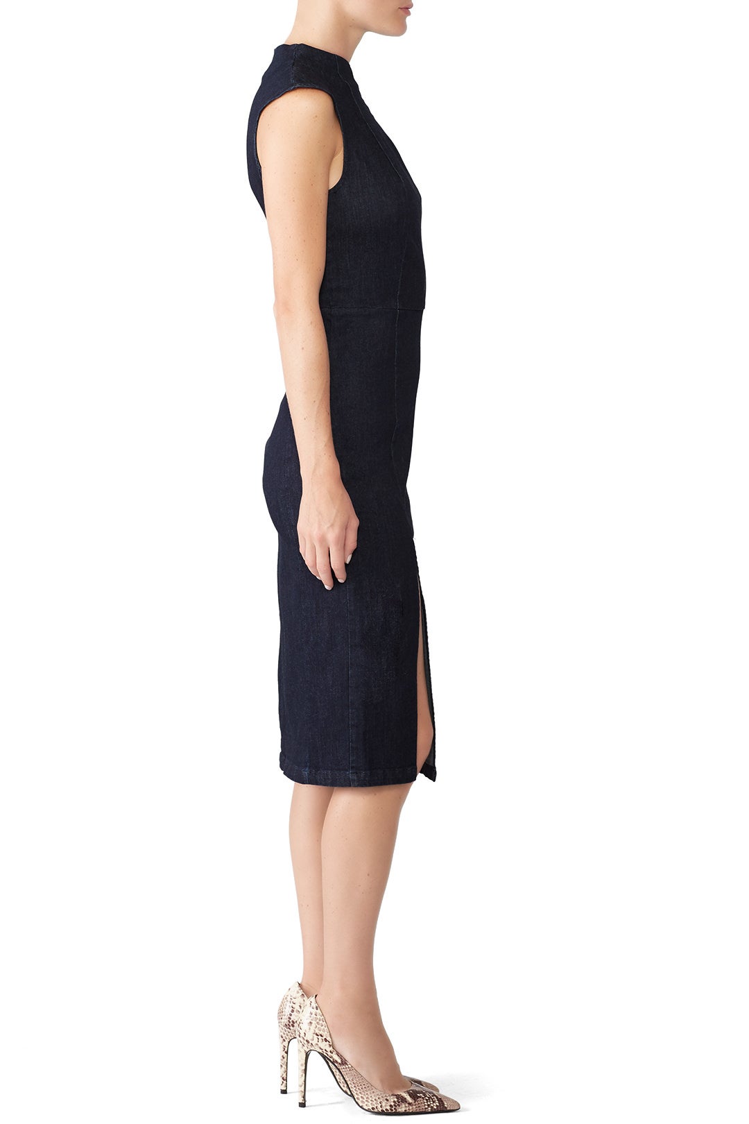 Indigo Denim Sheath by Alexia Admor 2