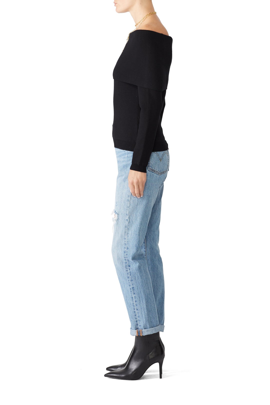 Suddenly Knit Sweater by FINDERS KEEPERS 1