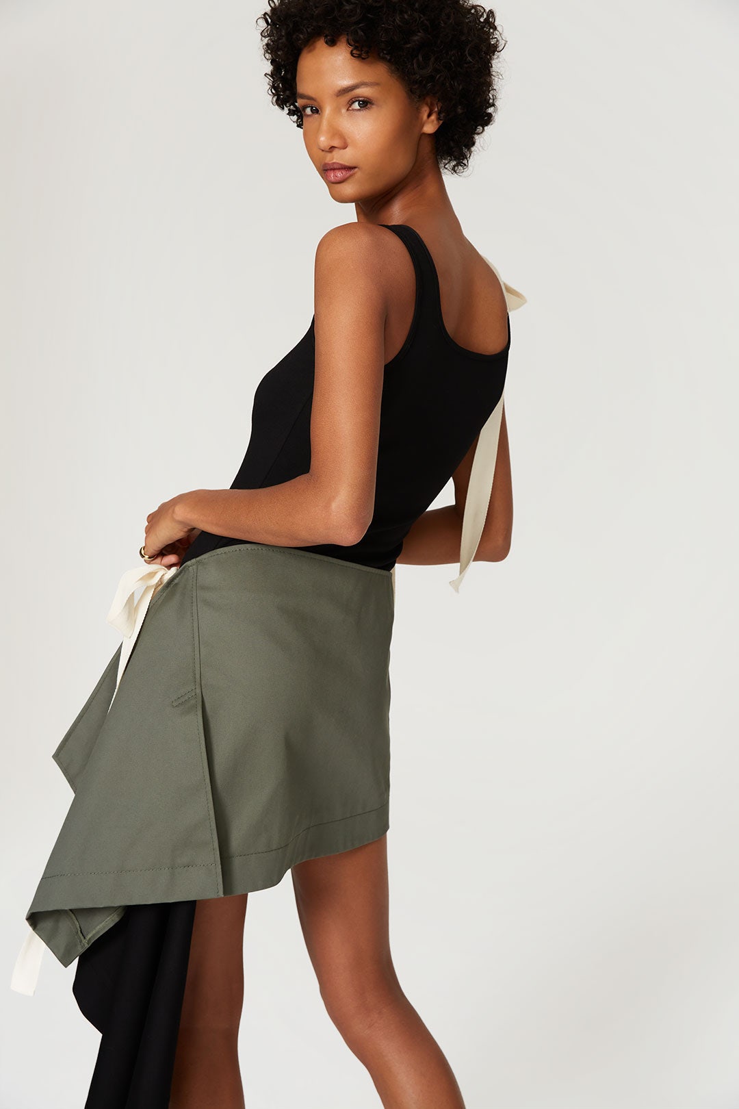Draped T-Shirt Dress by Monse 2