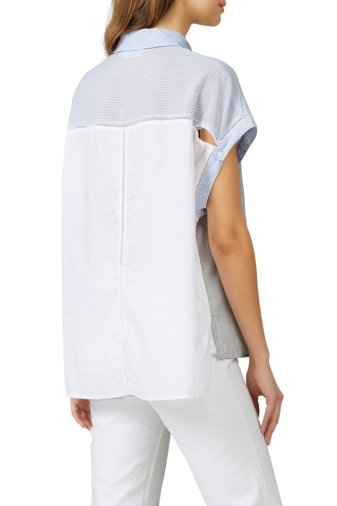 Blue Camp Top by sita murt 1