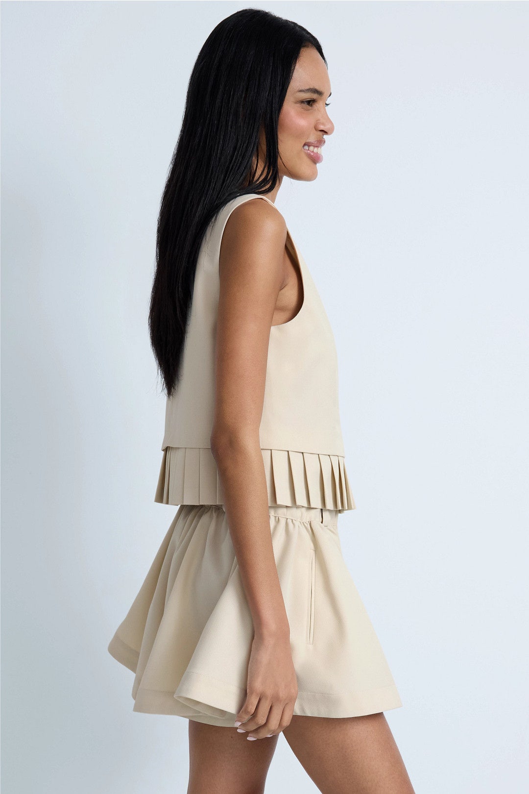 Angelina Suiting Flare Shorts by Sea New York 1