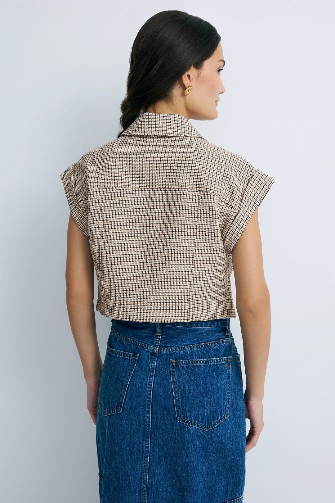 Utility Short Sleeve Jacket by Derek Lam 10 Crosby x RTR | Rent