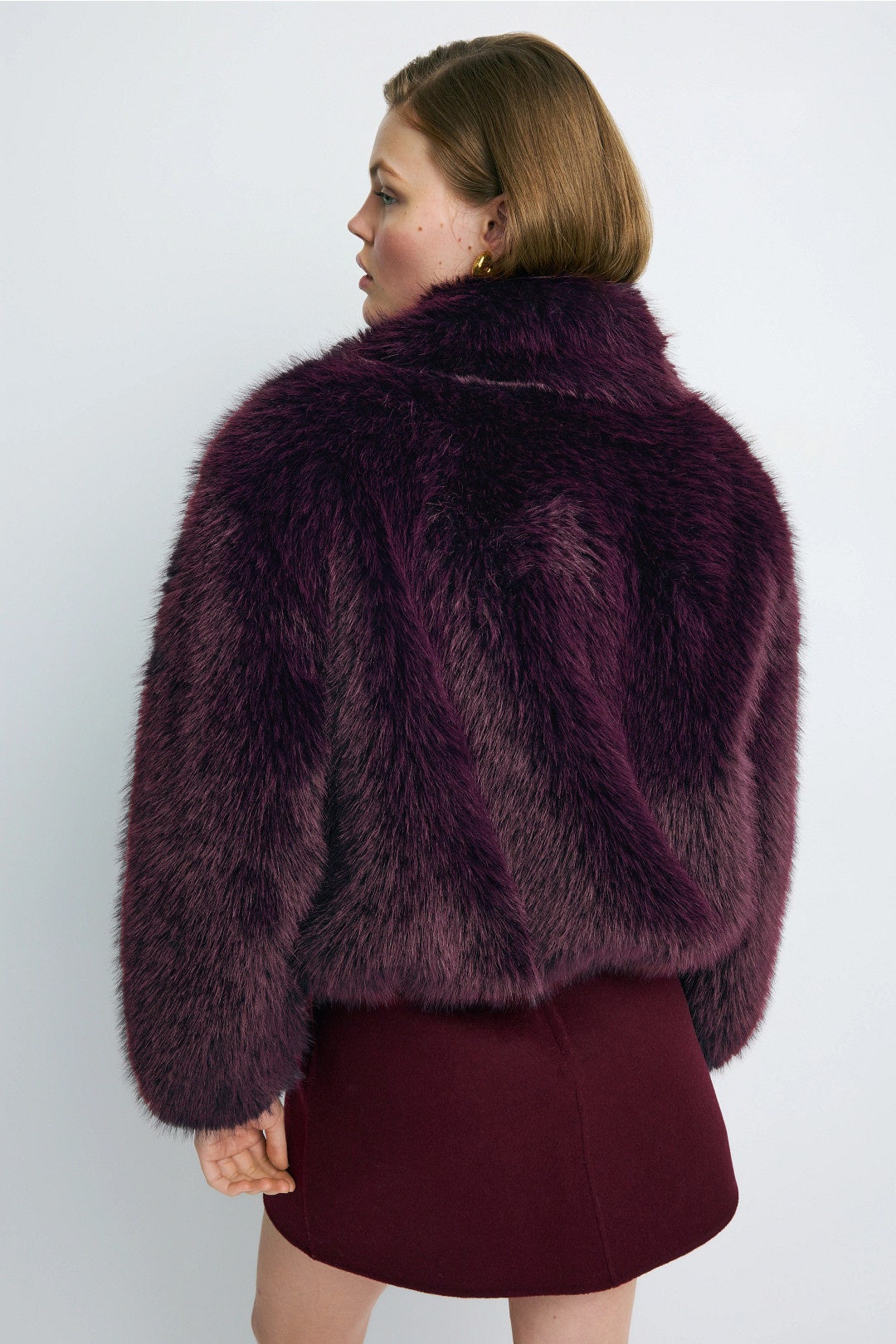 Faux Fur Jacket by kate spade new york 2