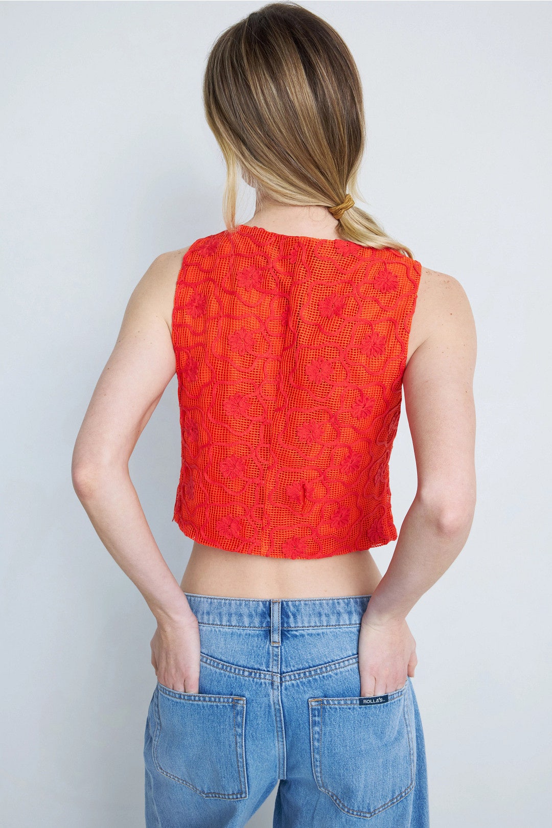 Embroidered Top by Laundry by Shelli Segal 1