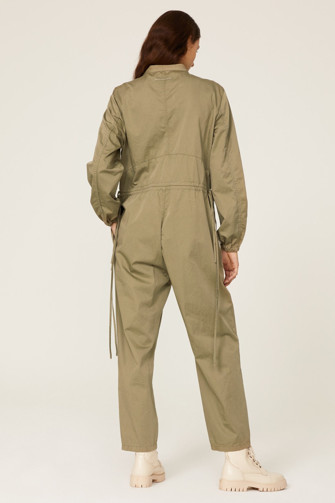 Zip Detail Jumpsuit by MM6 Maison Margiela 2