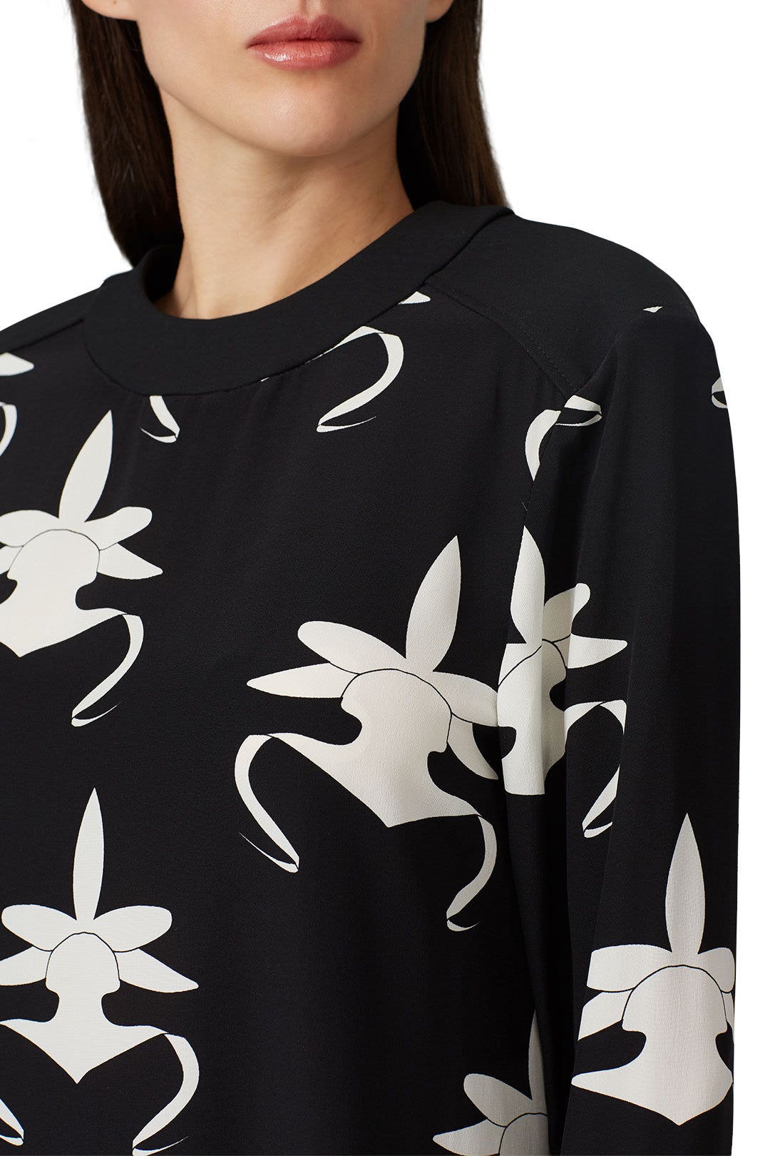 Yoked Drop Waist Dress by Tibi 2