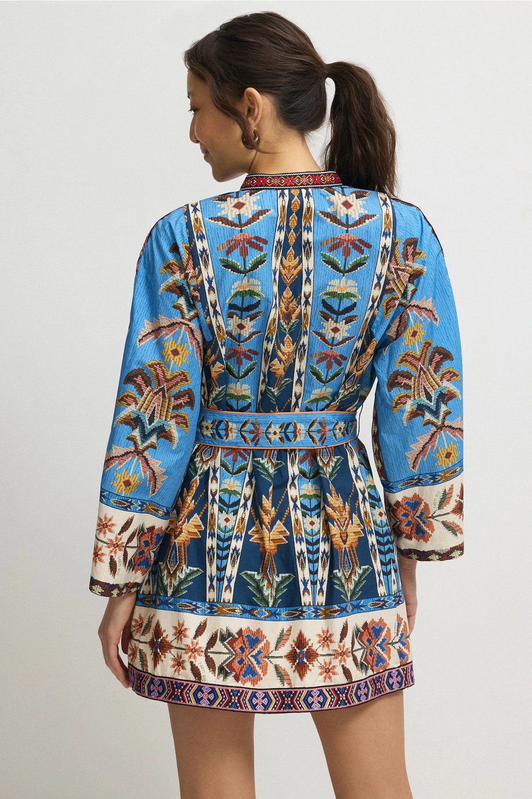 Embroidered Tapestry Mini Dress by FARM Rio 2