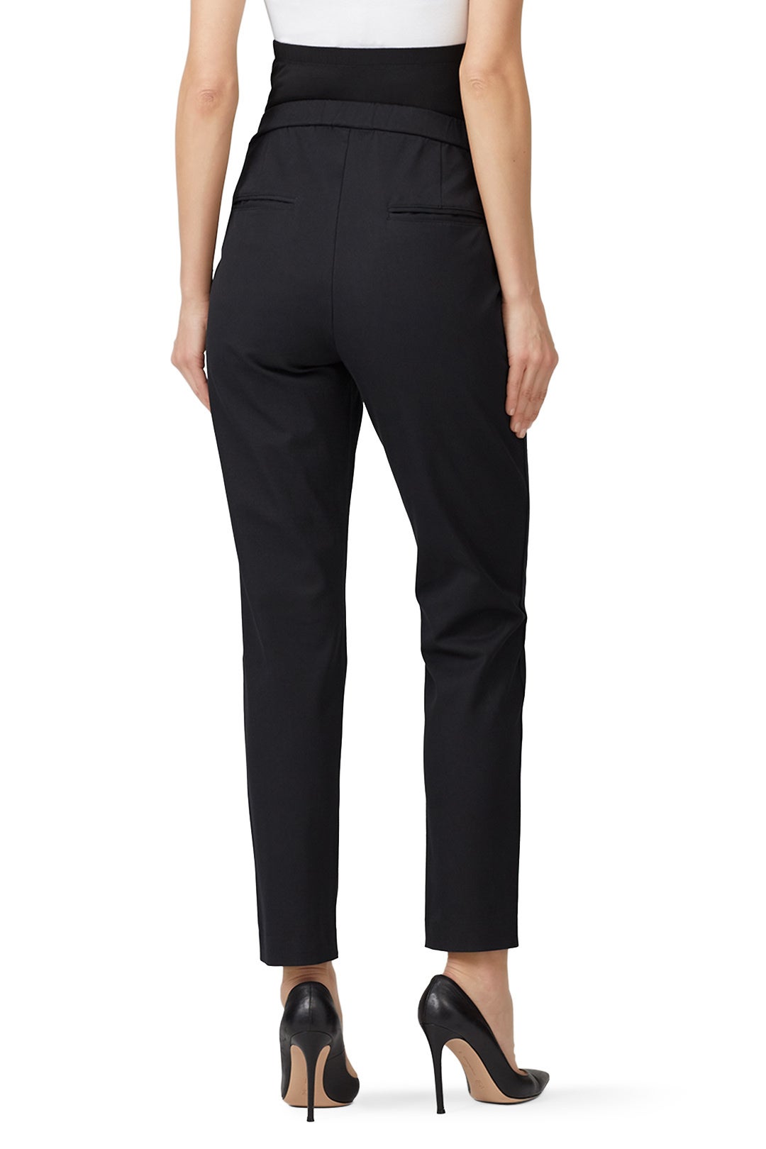 Natalie Over The Belly Maternity Work Pants by NOM Maternity 1