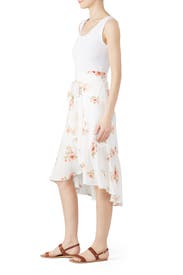 Sweet Delilah Midi Skirt by MINKPINK for $20 | Rent the Runway