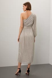 alora one shoulder dress