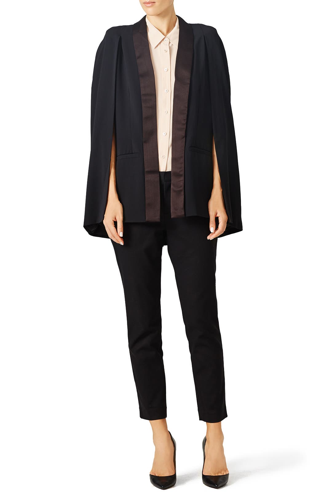 ジャケット・アウター MMY Quilinting combined MA-1 cape 2way ONYX Jacquard Cape & Dress Set – Maha Ghalayini