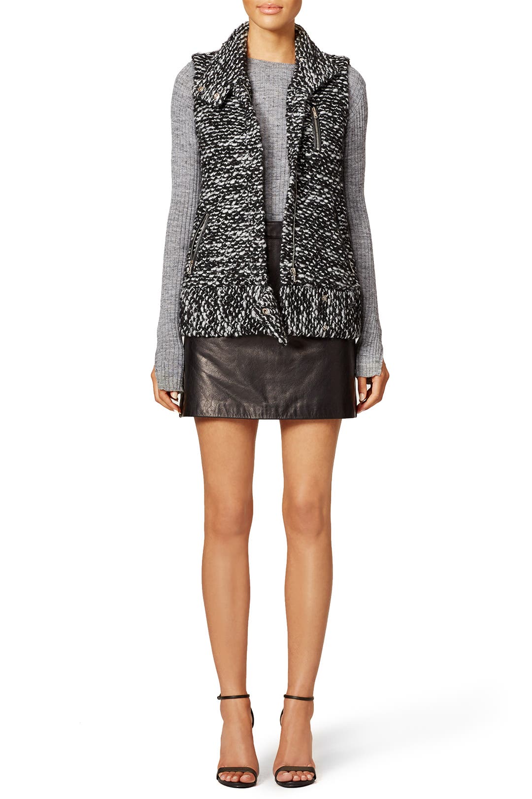 Trace Tweed Vest by Rebecca Taylor NYC | Rent the Runway