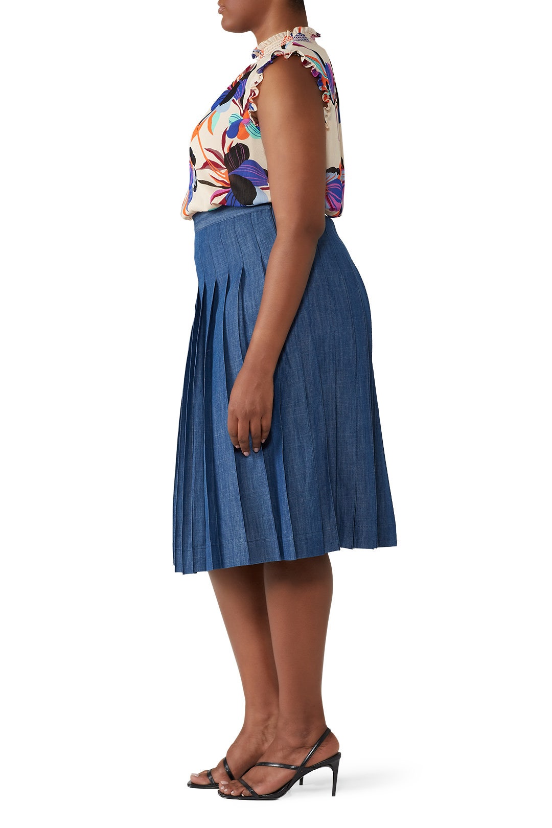 Pleated Midi Skirt by J.Crew 6