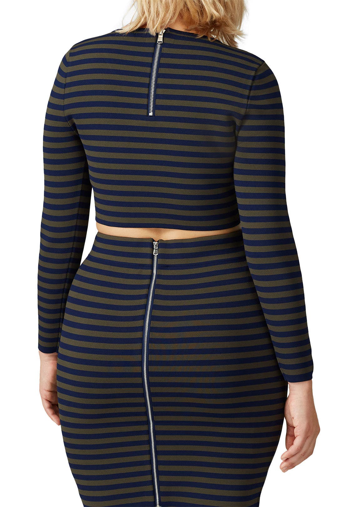 Striped Crop Top by GOOD AMERICAN 7