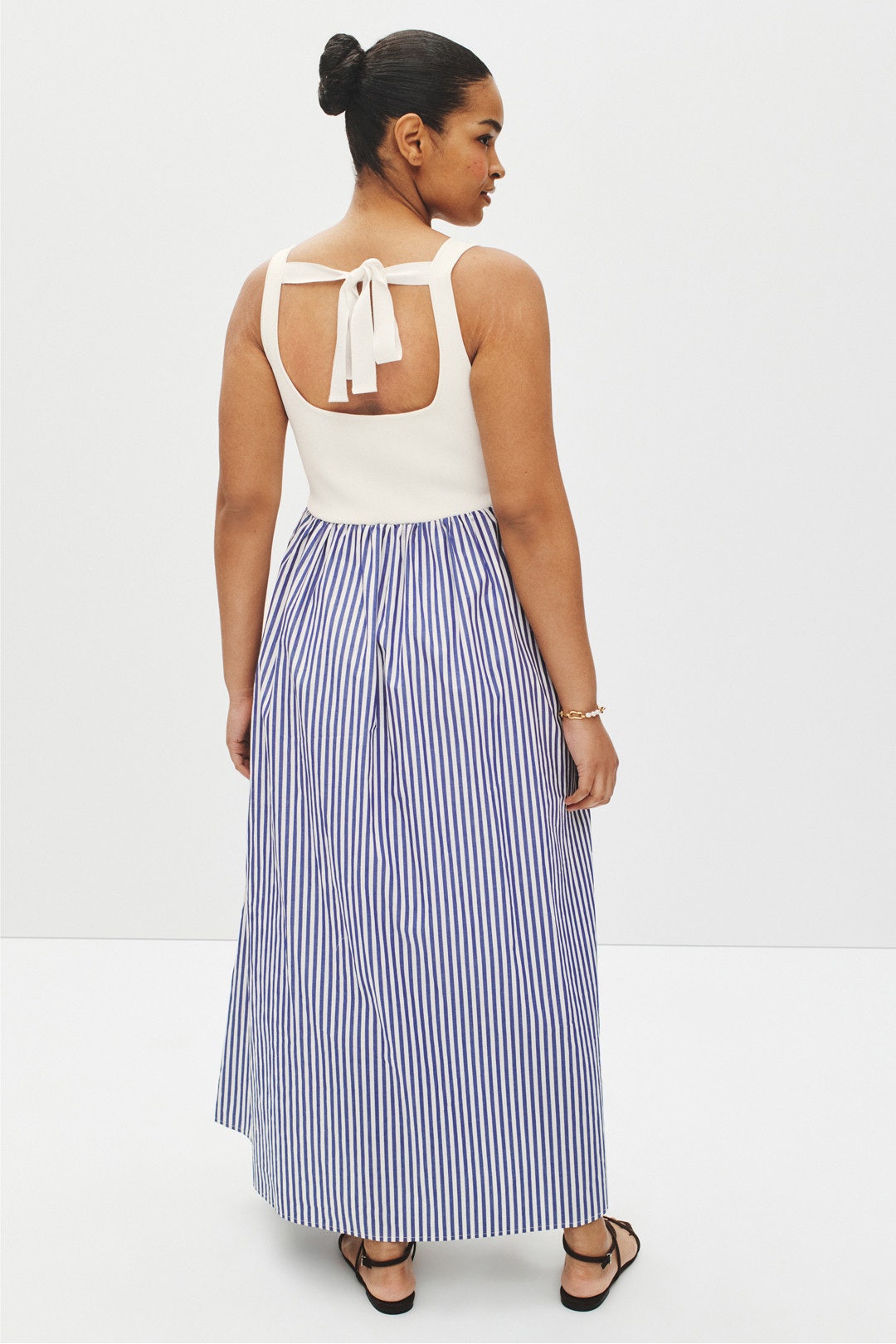 Empire Tie Back Midi Dress by Peter Som x RTR 7