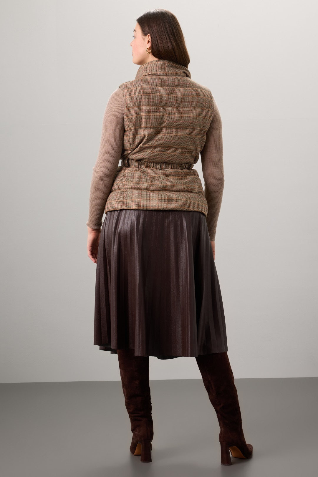 Plaid Puffer Vest by Lauren Ralph Lauren 7