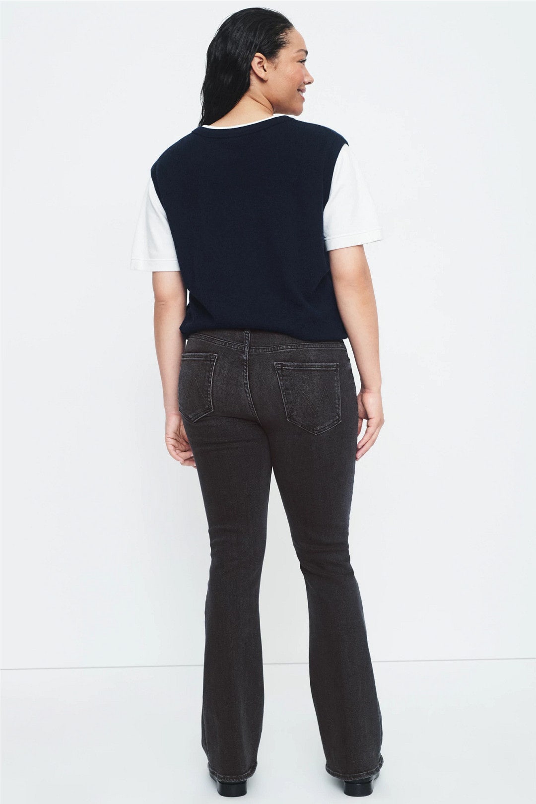 Faded Weekender Flare Jeans by MOTHER 7