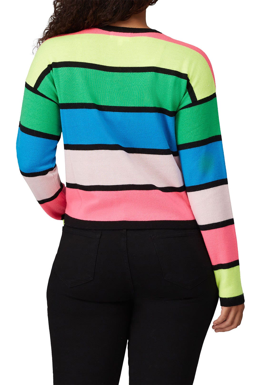 Multi Combo Stripe Sweater by Threads of PRVLG 7
