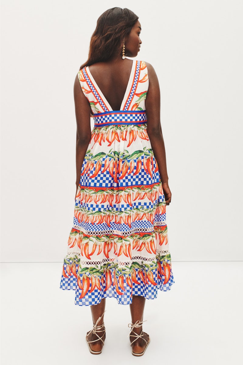 Picnic Peppers Ainika Midi Dress by FARM Rio - Photo 7