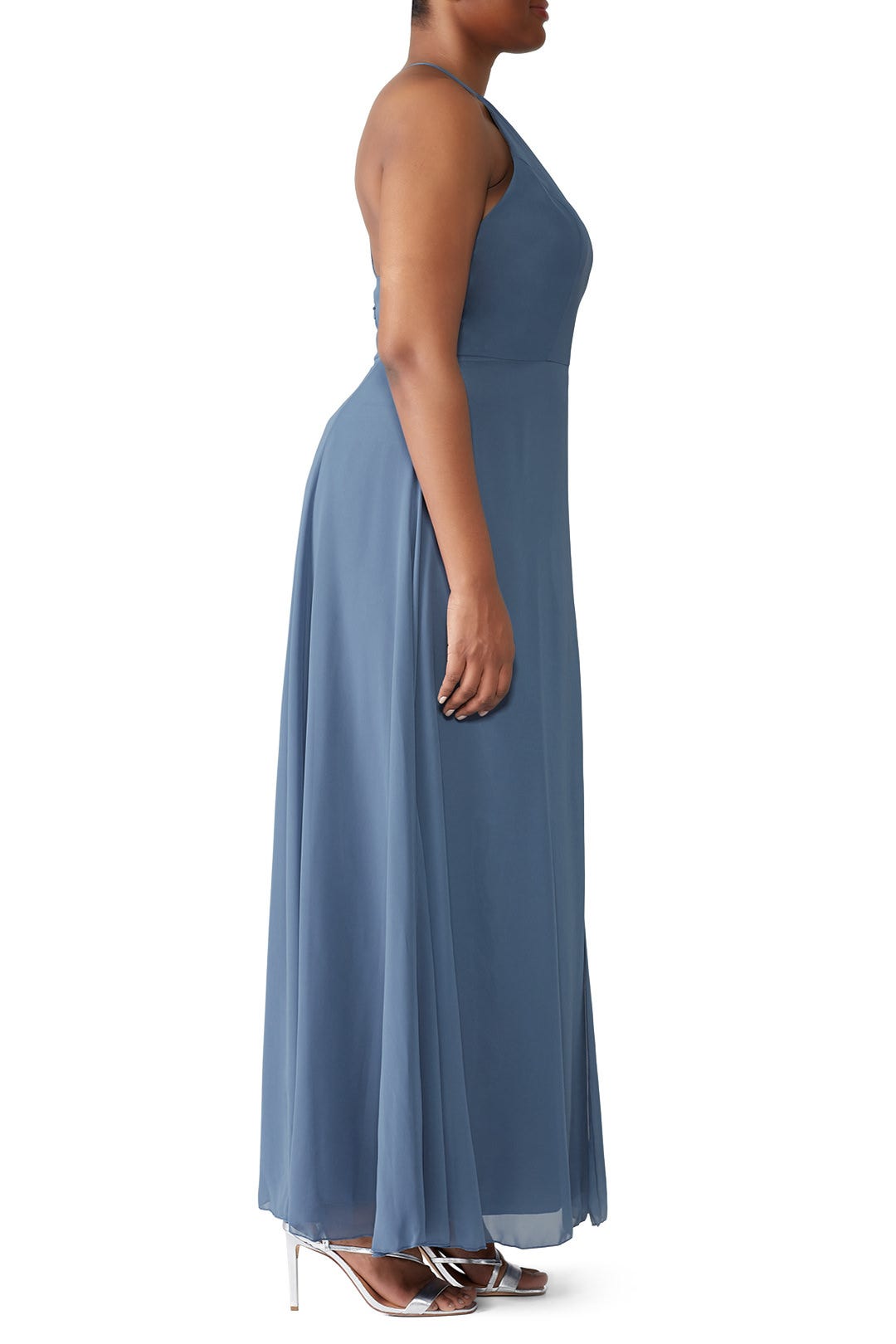 Slate Blue Kayla Gown by Jenny Yoo 6