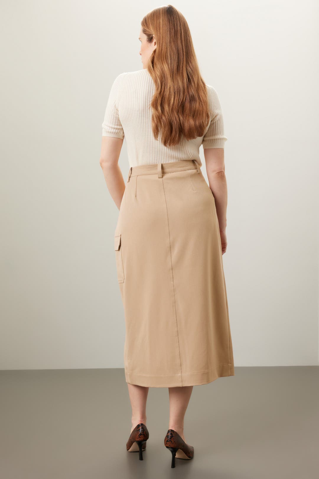 Cargo Midi Skirt by Great Jones | Rent the Runway