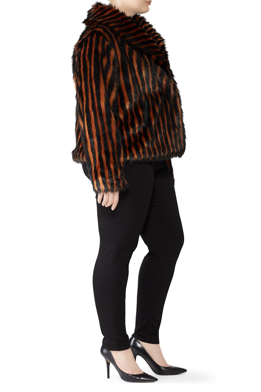 Solar Eclipse Faux Fur Jacket by Unreal Fur 6