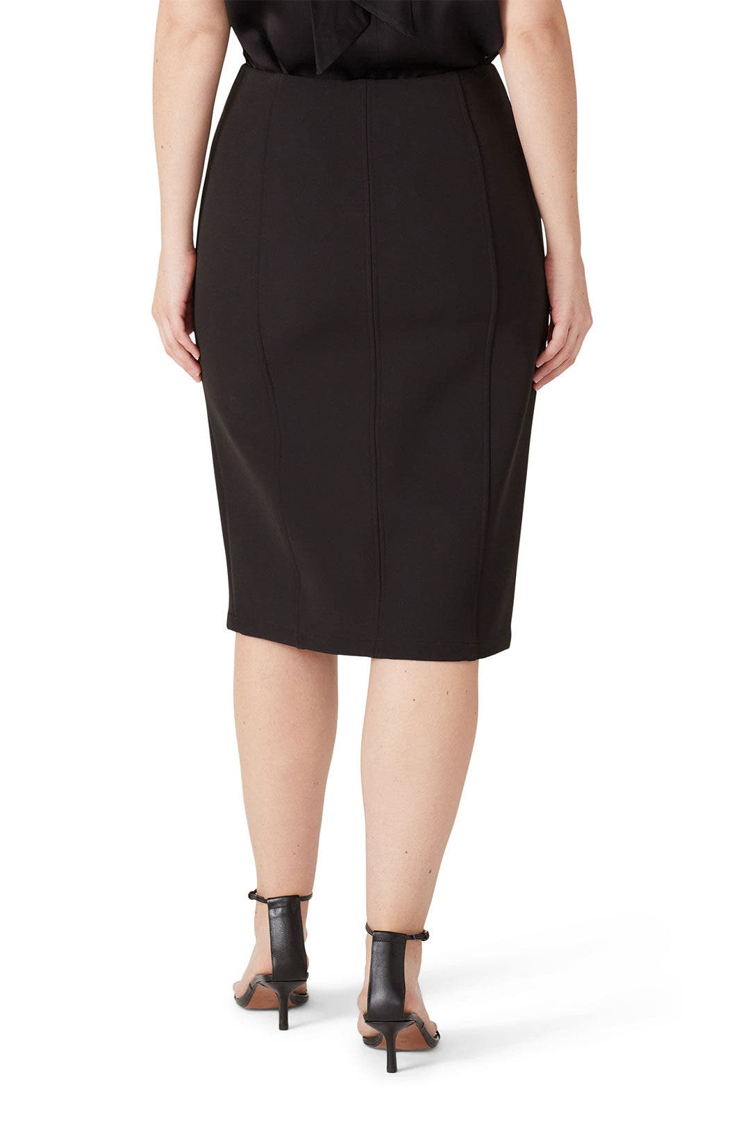 Black Zipper Skirt by Emporio Armani 7