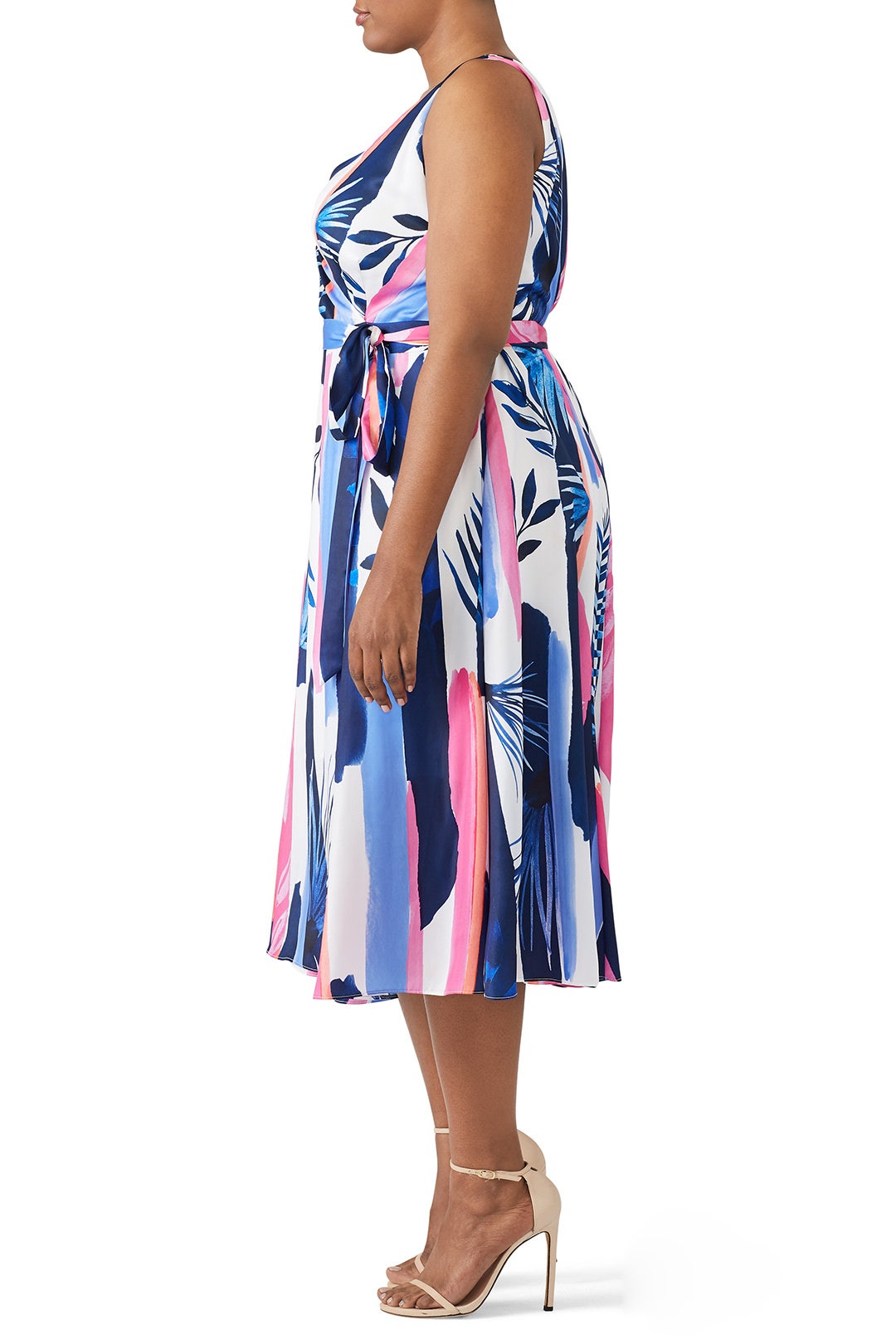 Abstract Leah Wrap Dress by Hutch 6