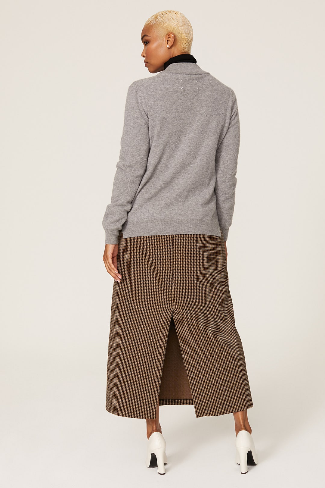 Light Grey Cardigan by Maison Margiela 7