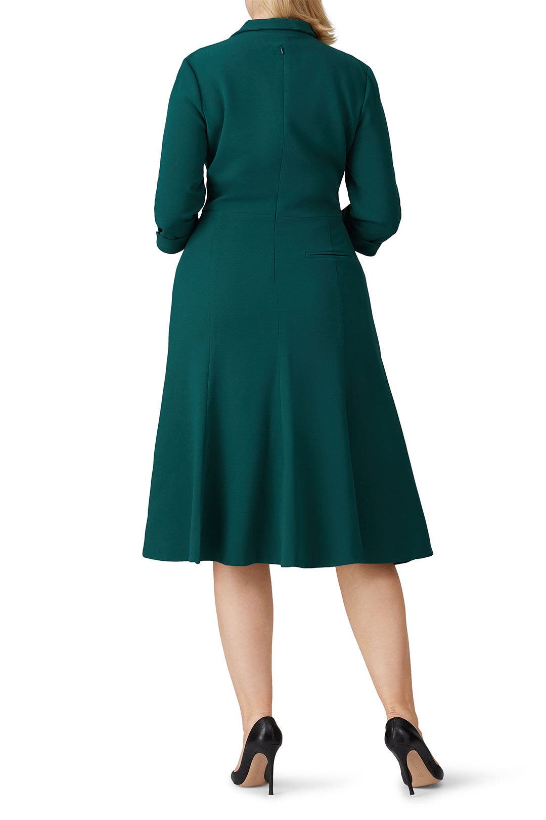 Green Kensington Dress by Black Halo 7