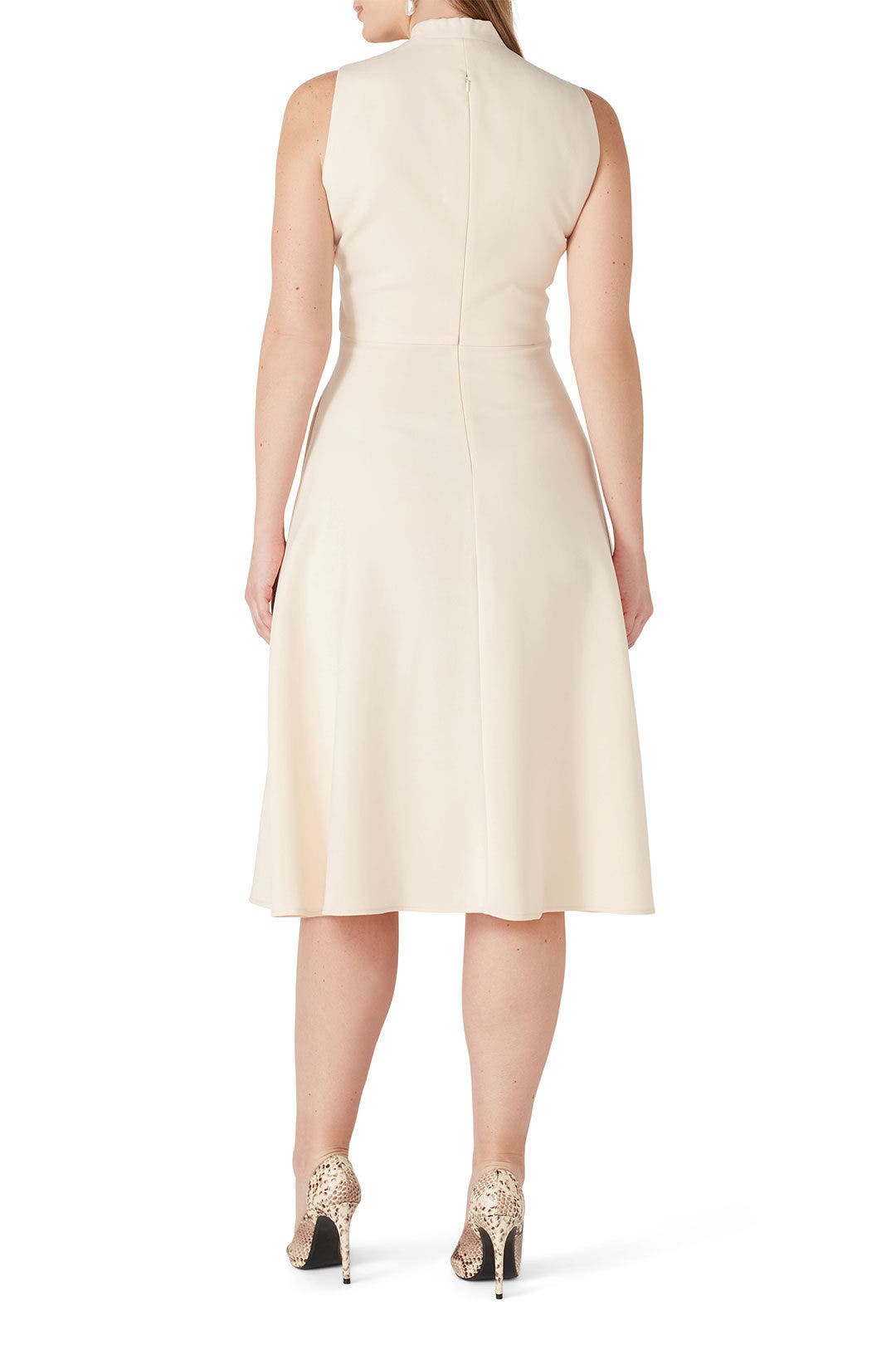 Cream Carolina Dress by Black Halo 6