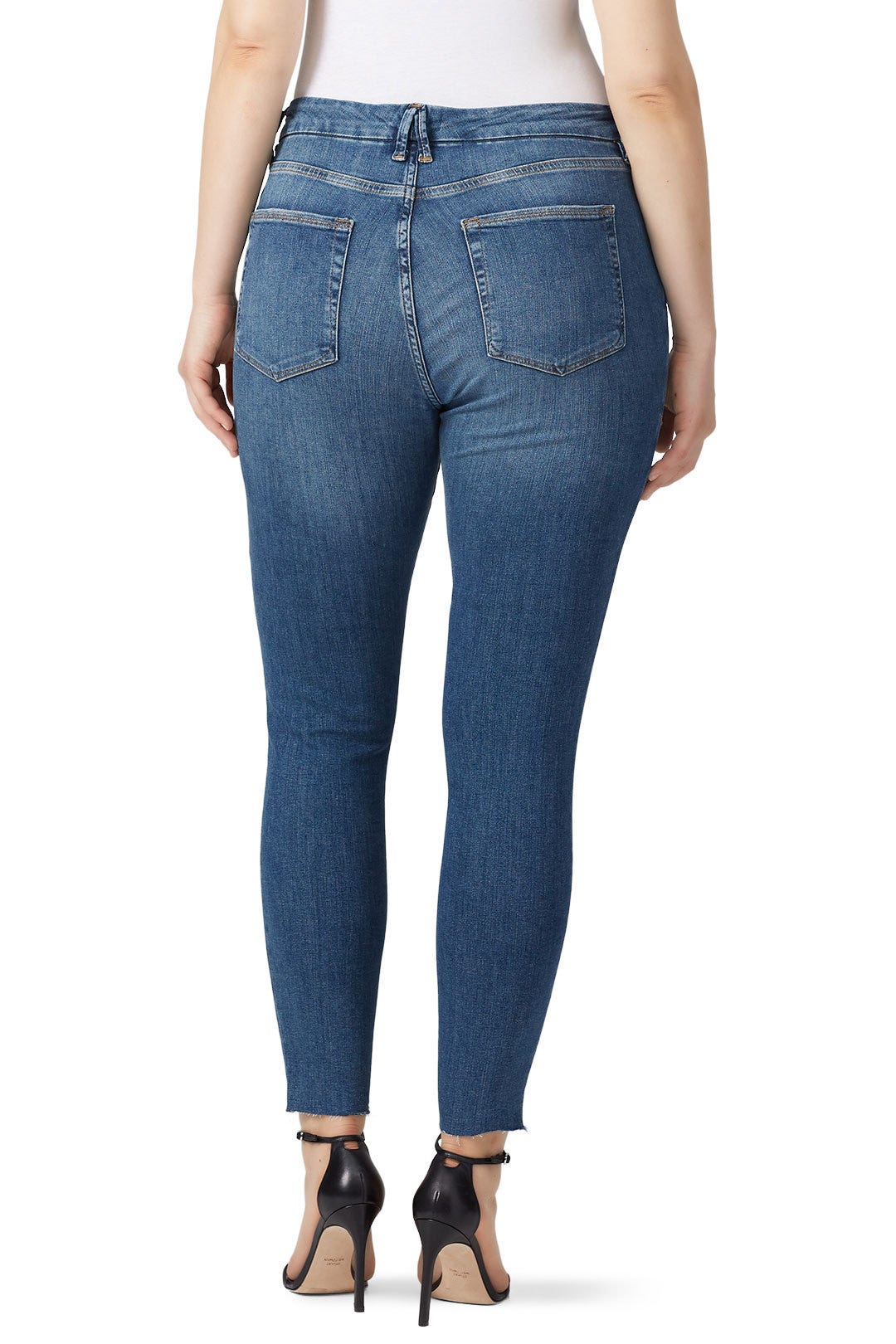 Good Legs Raw Edge Jeans by GOOD AMERICAN 6